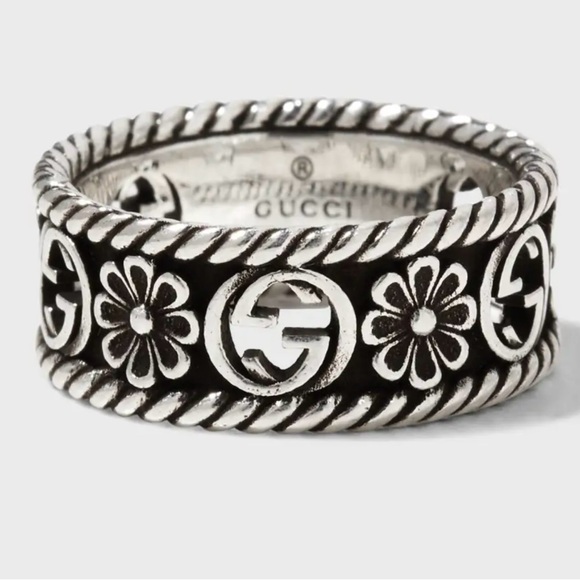 Gucci Other - Gucci Silver Ring size‎ 14